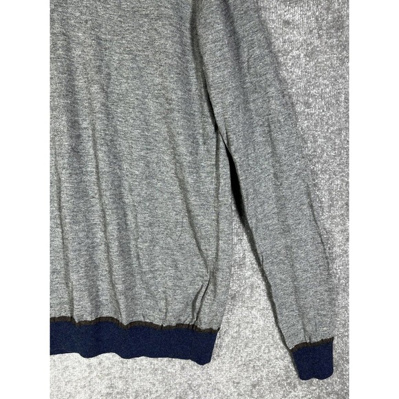 Robert Graham Merino Wool Blend Classic Fit Sweater Mens Size XL V-Neck Pullover - Picture 7 of 14